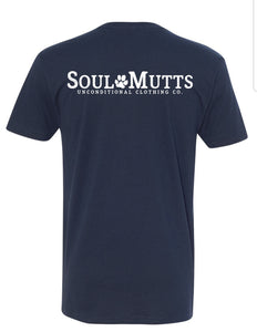 Adopt your SoulMutt V-Neck cotton tee