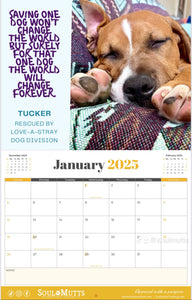 Dog Calendar - 2025 Rescue Dog Calendar