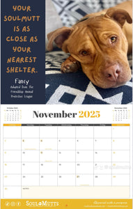 Dog Calendar - 2025 Rescue Dog Calendar