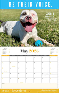 Dog Calendar - 2025 Rescue Dog Calendar