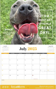 Dog Calendar - 2025 Rescue Dog Calendar