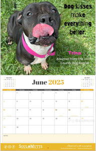 Dog Calendar - 2025 Rescue Dog Calendar