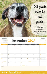 Dog Calendar - 2025 Rescue Dog Calendar