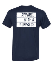 Load image into Gallery viewer, Apparel With A Purpose (backside)Triblend T-Shirt