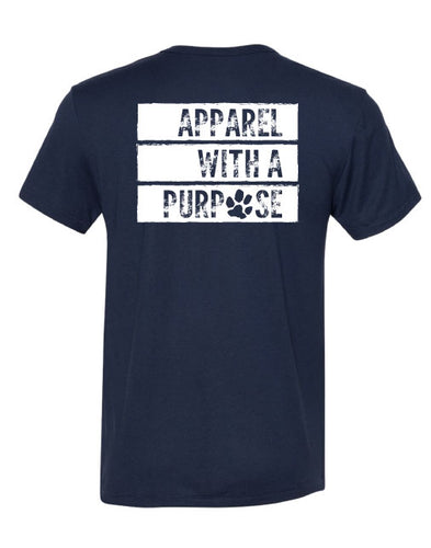Apparel With A Purpose (backside)Triblend T-Shirt