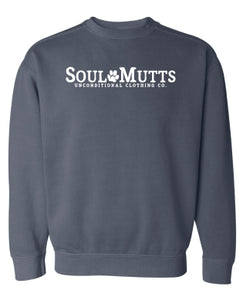 Apparel with a purpose garment dyed sweatshirt