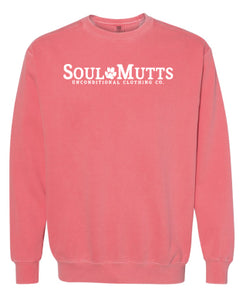 Apparel with a purpose garment dyed sweatshirt